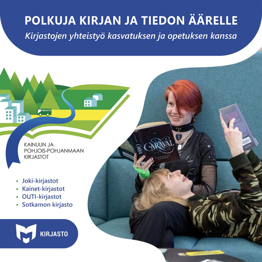 Polkuja kirjan ja tiedon äärelle