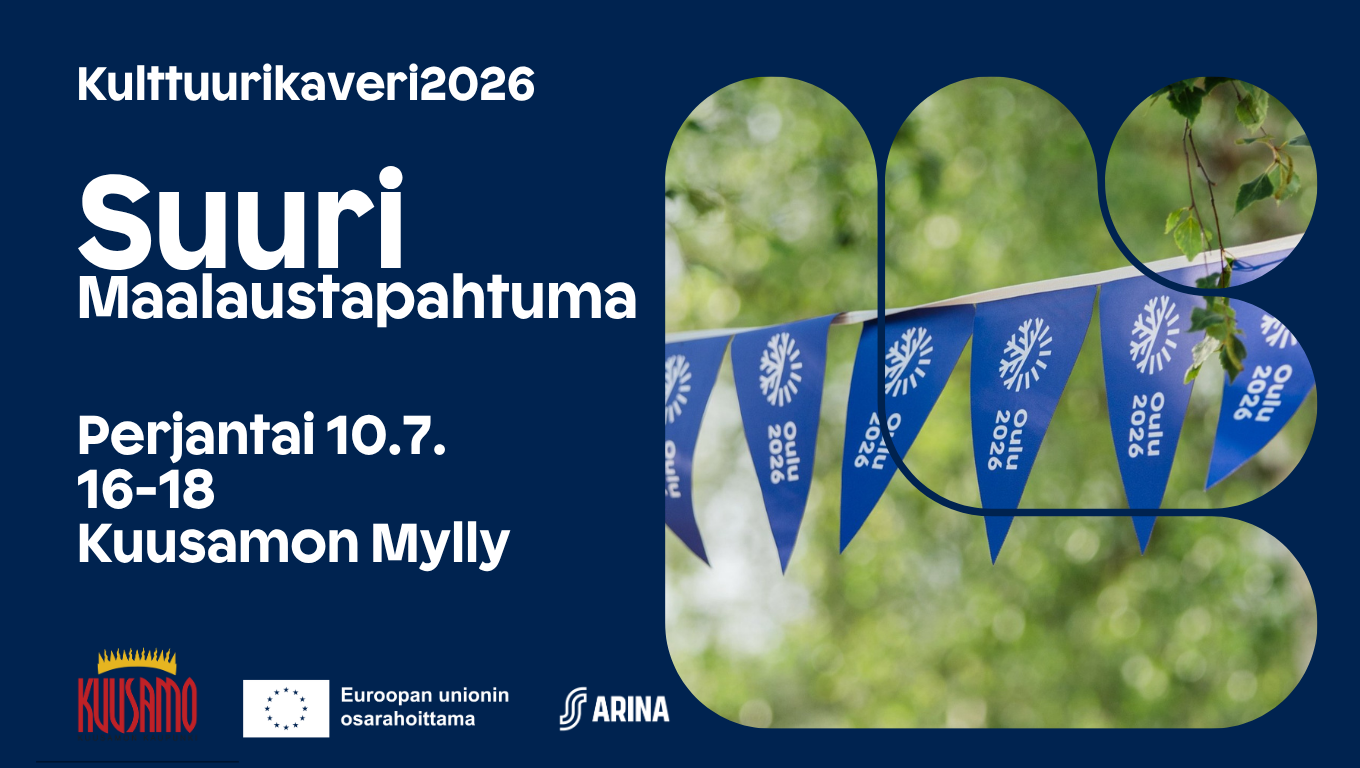 Kuvassa tapahtuman info tekstinä