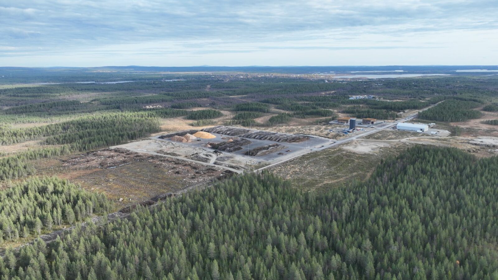 Mäntyselän teollisuusalue ilmakuva