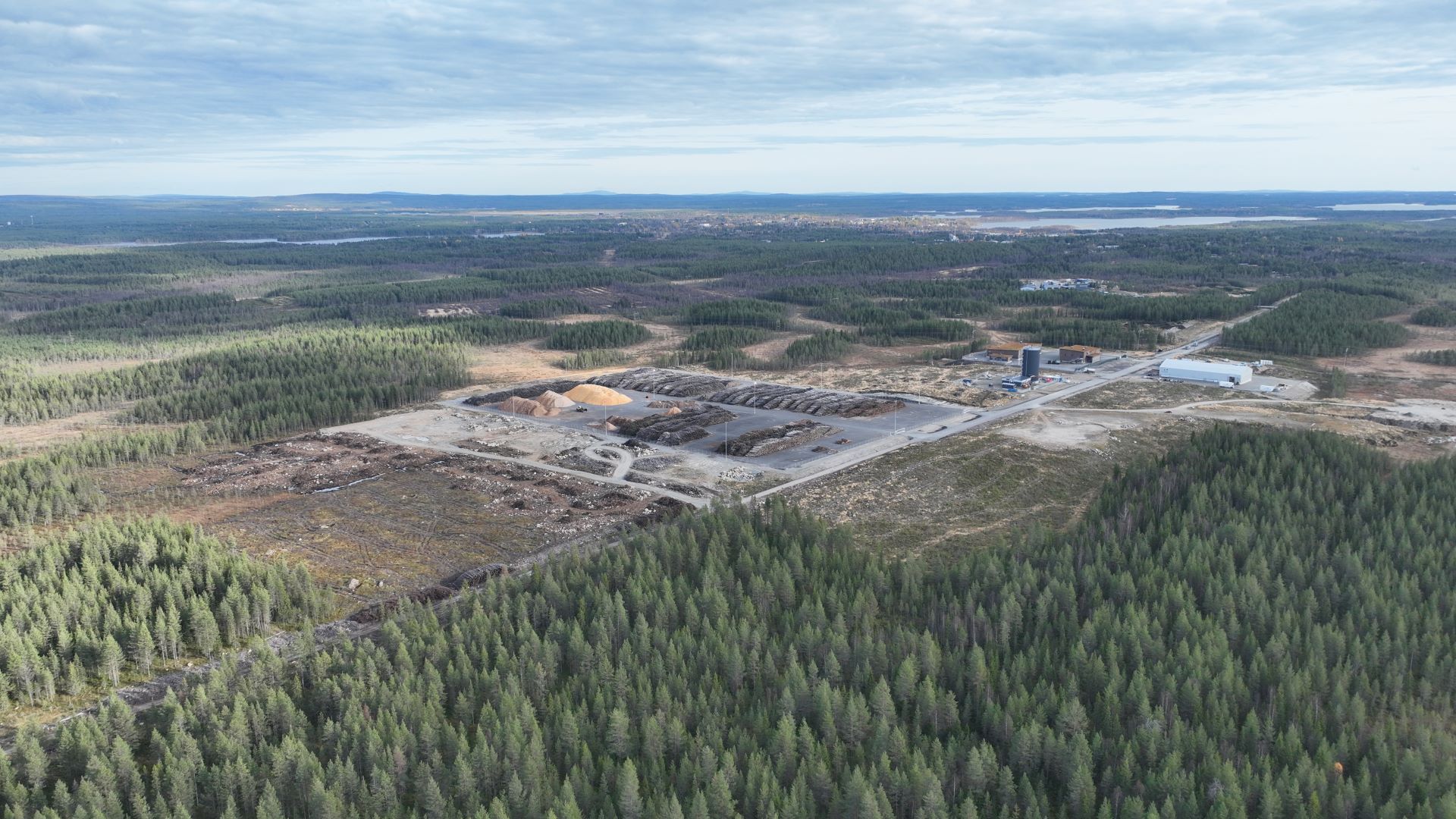 Mäntyselän teollisuusalue ilmakuva